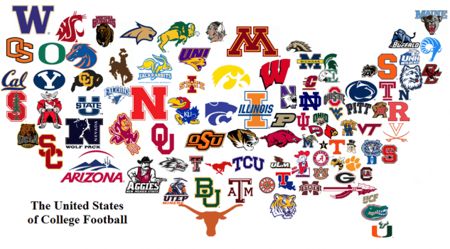 Top 10 College Football Gambling States In The Usa