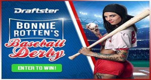 Meet Pornstar Bonnie Rotten: Play In Drafter’S Bonnie Rotten’S Baseball Derby + Free 7 Day Brazzers Membership!!!