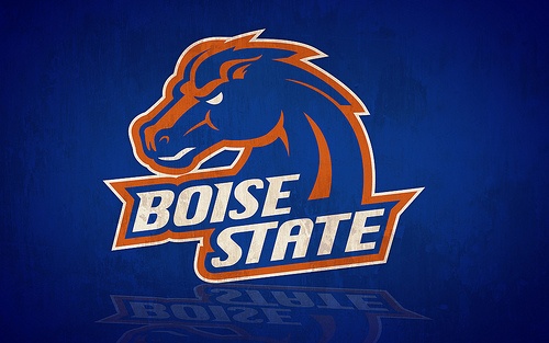 Friday Night College Football Between The Fresno State Bulldogs And The Boise State Broncos