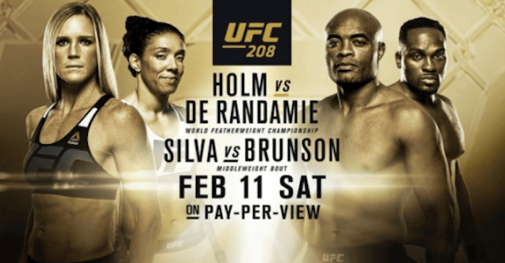 Ufc 208 Odds: Holly Holm And Germaine De Randamie Headline