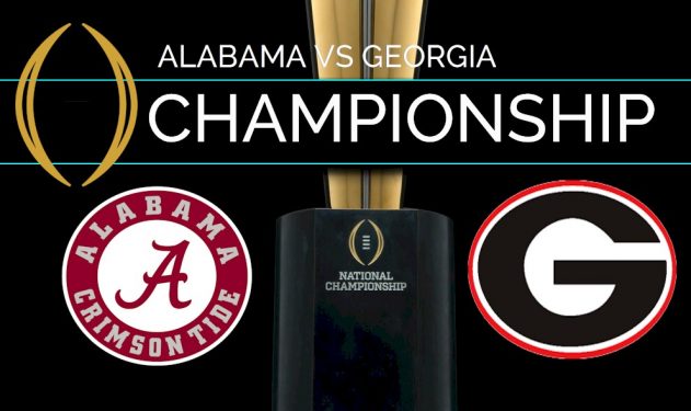 Dawgs And Bama Meet For College Football Playoff Championship
