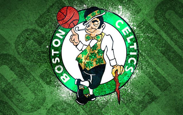 Nba Action Between The Oklahoma City Thunder And The Boston Celtics