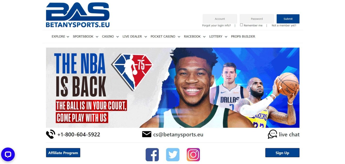Betanysports.eu Sportsbook Review