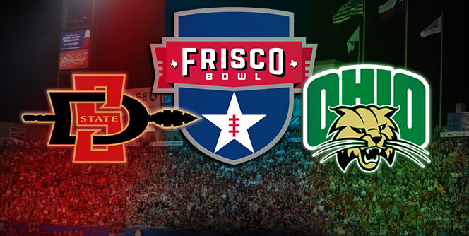 Dxl Frisco Bowl: San Diego State Aztecs Vs Ohio Bobcats
