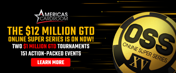 The $12M Online Super Series Is Happening Today At Americas Cardroom