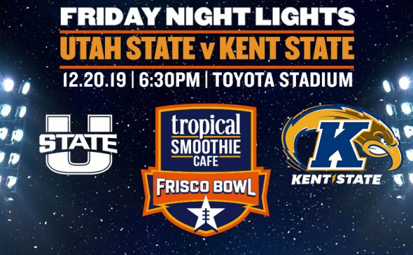 Tropical Smoothie Cafe Frisco Bowl: Kent State Golden Flashes Vs Utah State Aggies
