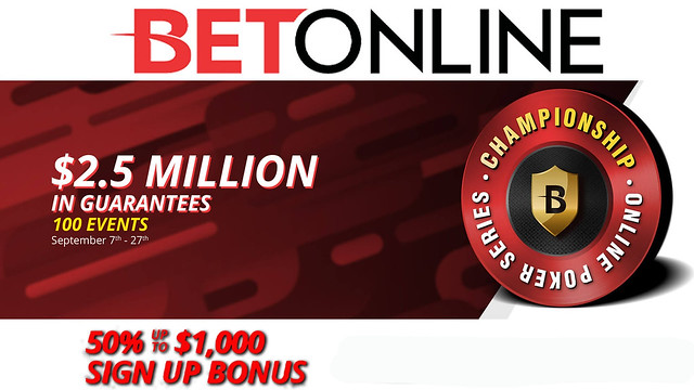 Betonline $2.5 Million Poker Tournament Series