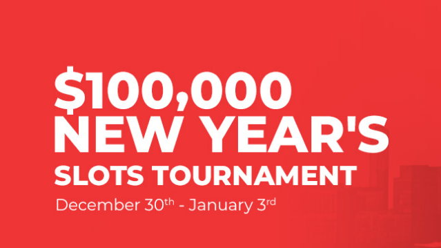 $100K New Year’s Slots Tournament + 10% Bitcoin Boost