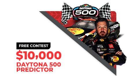 Nascar $10K Daytona 500 Predictor Contest