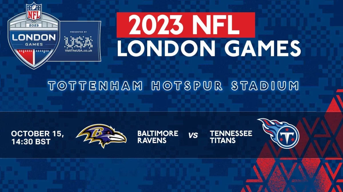 Baltimore Ravens Vs Tennessee Titans – Nfl London Games 2023